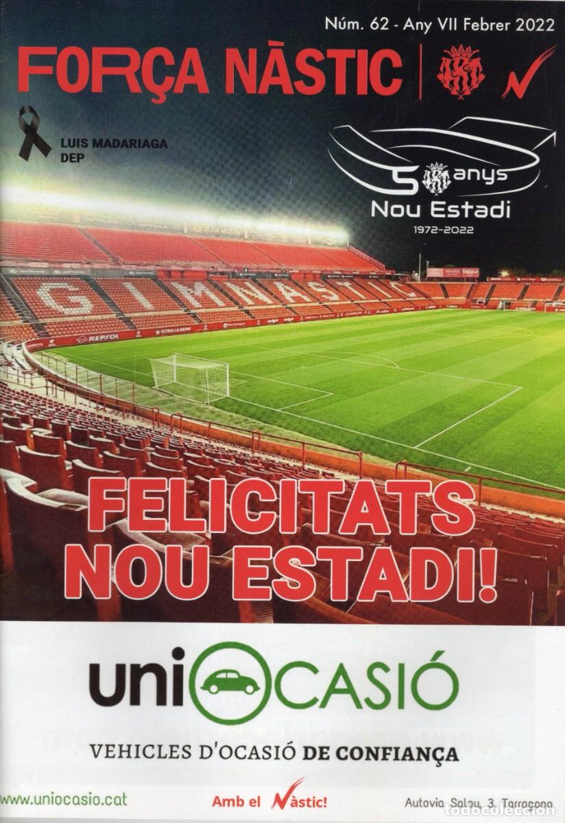 Colecionismo desportivo: TC38/ REVISTA FOR&Ccedil;A N&Agrave;STIC. N&ordm; 62. FEBRER 2022. 50 ANYS NOU ESTADI