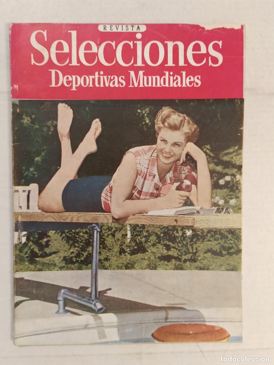 Collectionnisme sportif: SELECCIONES DEPORTIVAS MUNDIALES - NUMERO 4 A&Ntilde;O 1952 - REVISTA MENSUAL DEL DEPORTE EN EL MUNDO