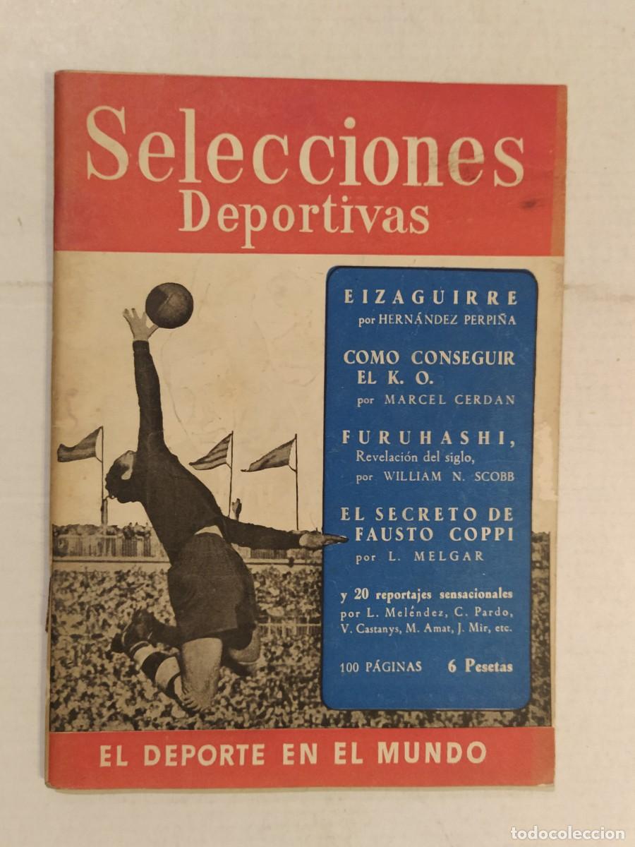 Coleccionismo deportivo: SELECCIONES DEPORTIVAS MUNDIALES - REVISTA MENSUAL DEL DEPORTE EN EL MUNDO