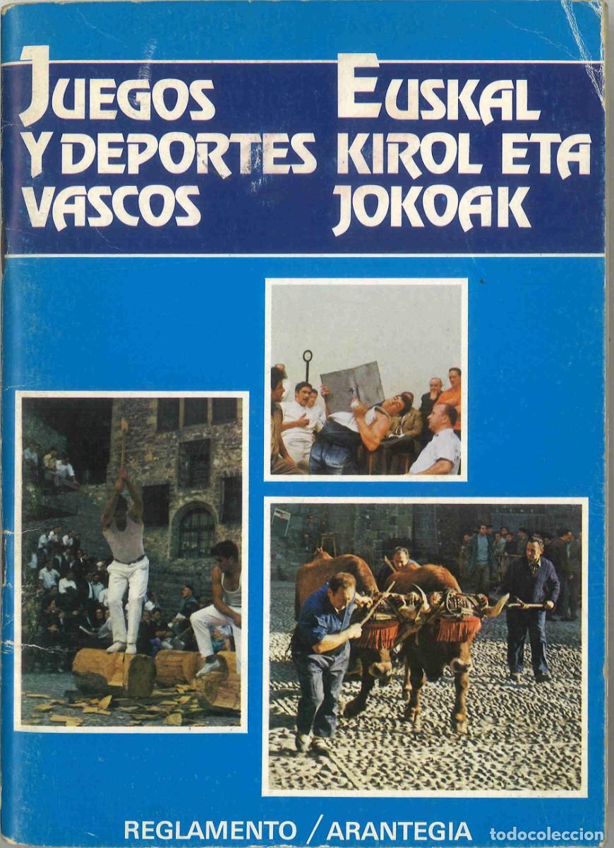 Coleccionismo deportivo: Juegos y deportes vascos. Reglamento