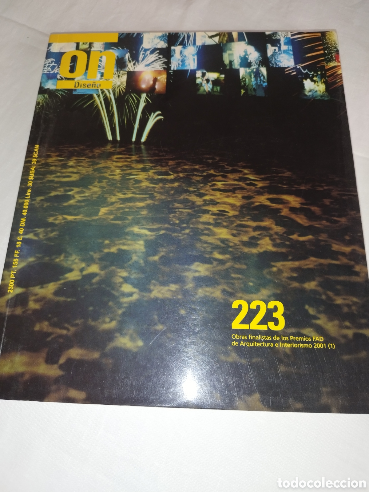Collectionnisme sportif: REVISTA ON DISE&Ntilde;O N.&ordm; 223. 2001, ARQUITECTURA - DISE&Ntilde;O. MUY ILUSTRADA.