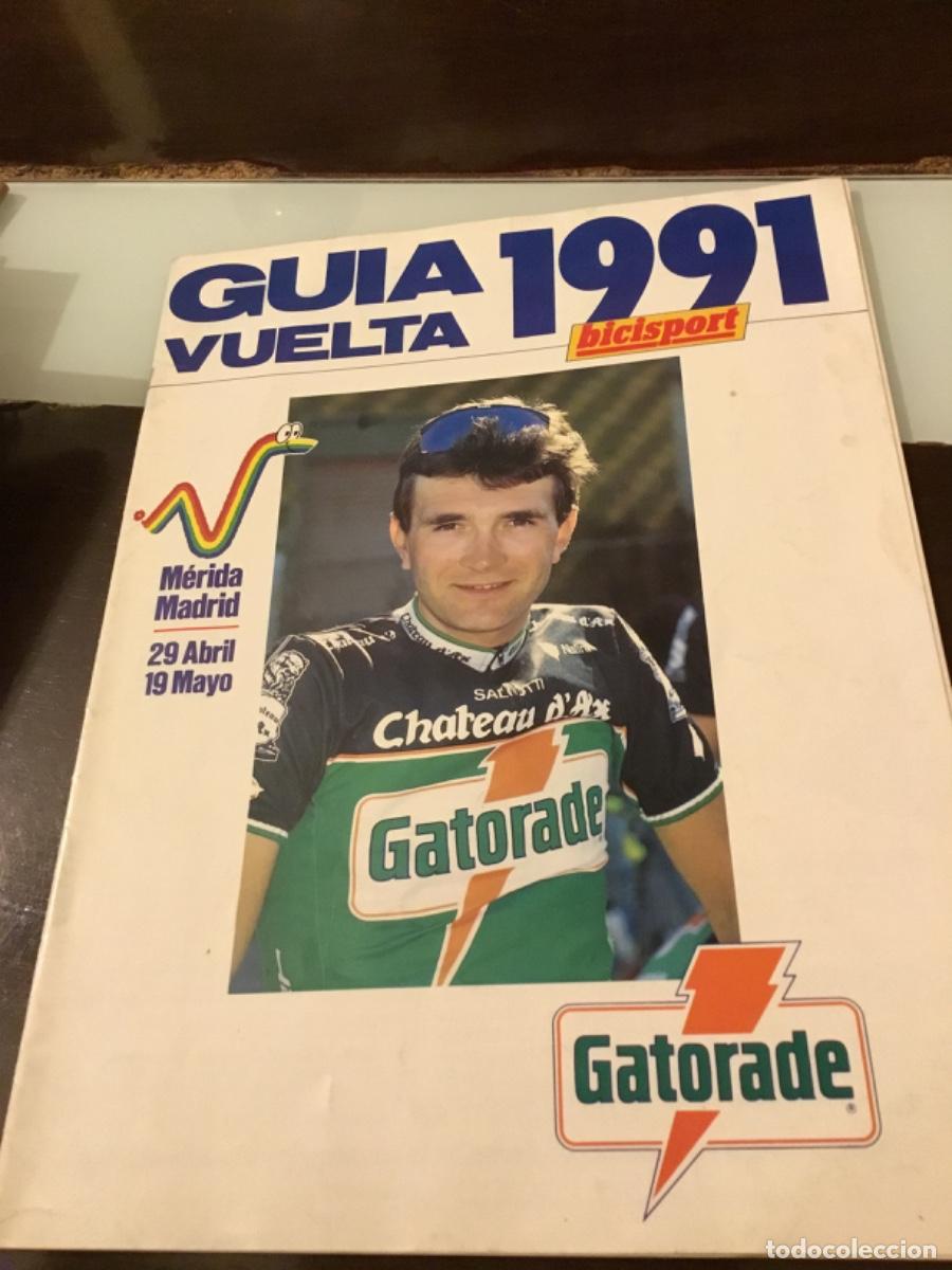 Collectionnisme sportif: Gu&iacute;a extra vuelta a Espa&ntilde;a, 1991