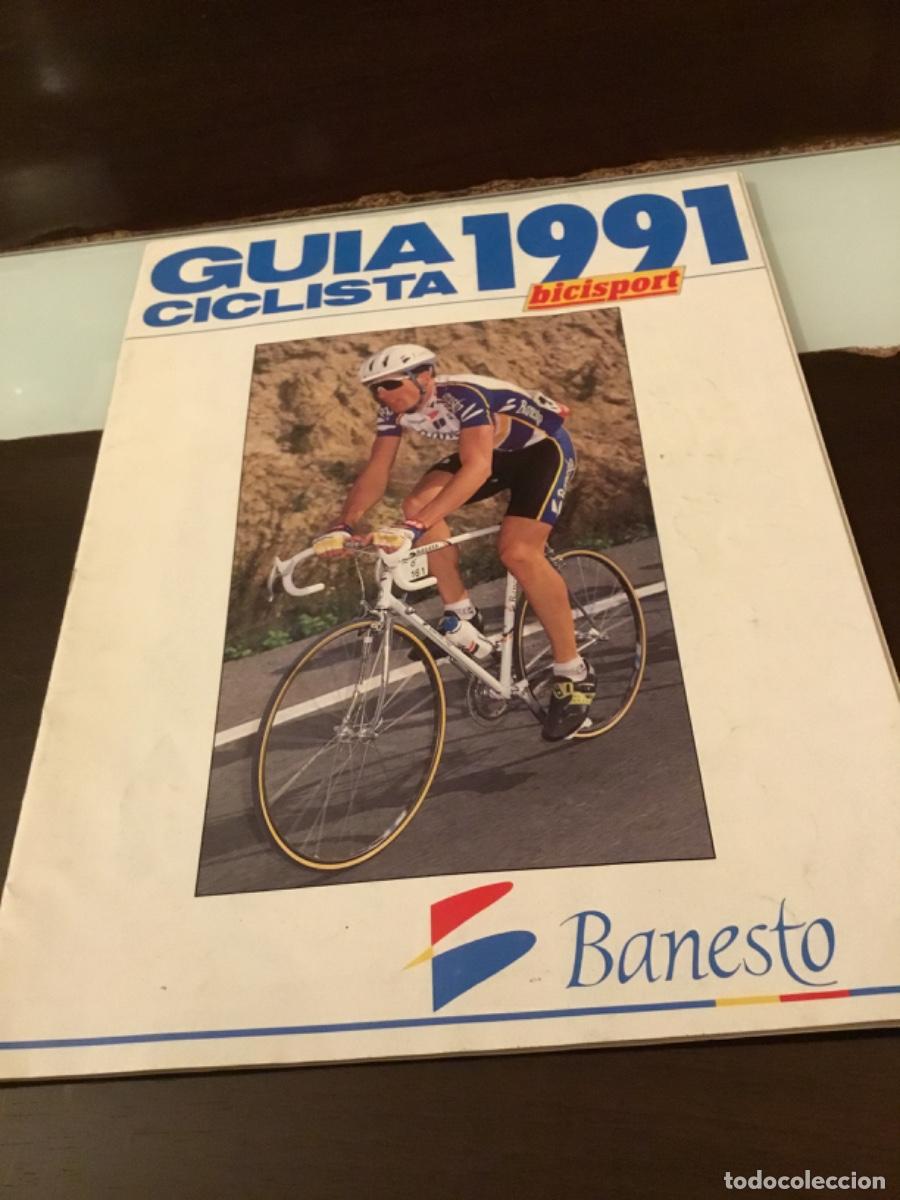 Collectionnisme sportif: Gu&iacute;a extra cat&aacute;logo ciclista con todos los equipos y sus bicicletas, 1991