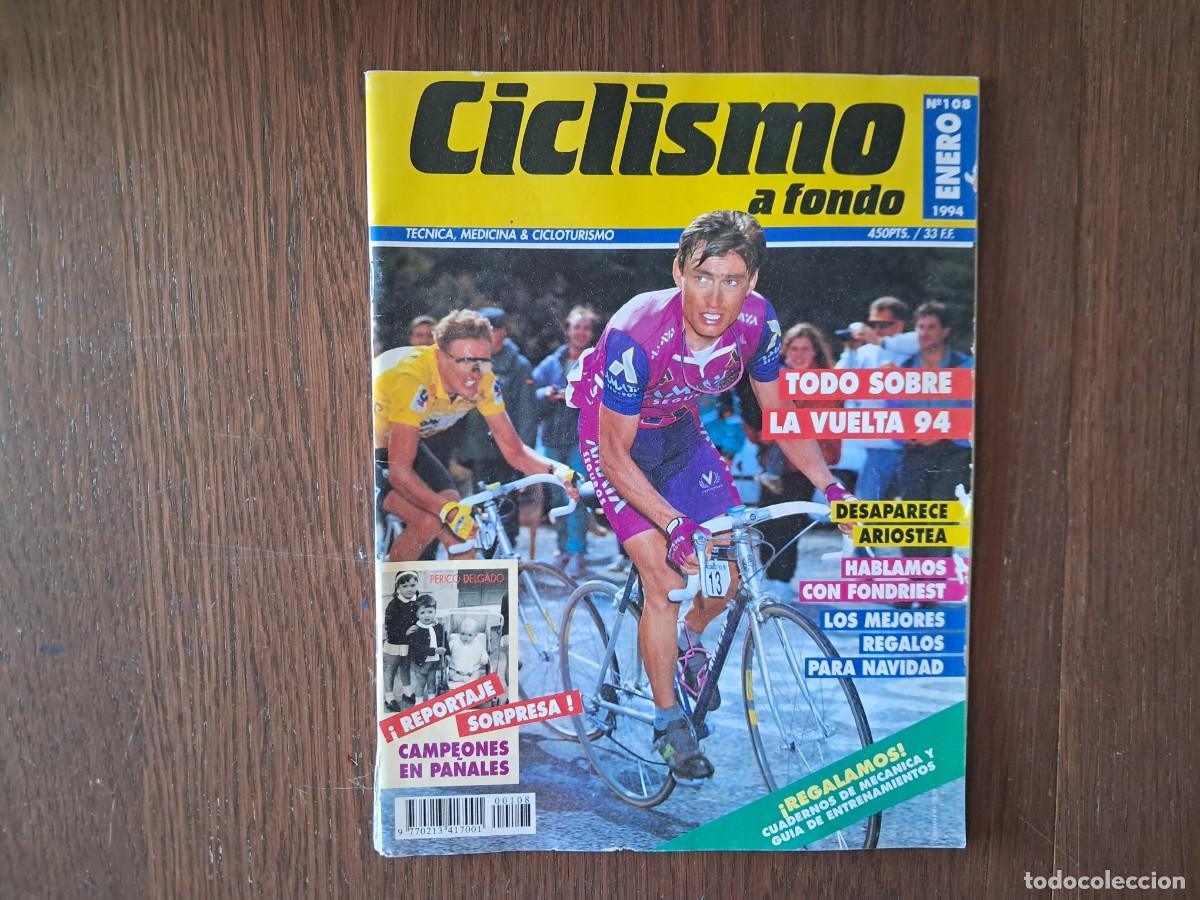 Collectionnisme sportif: revista ciclismo a fondo n&ordm; 108, enero 1994.