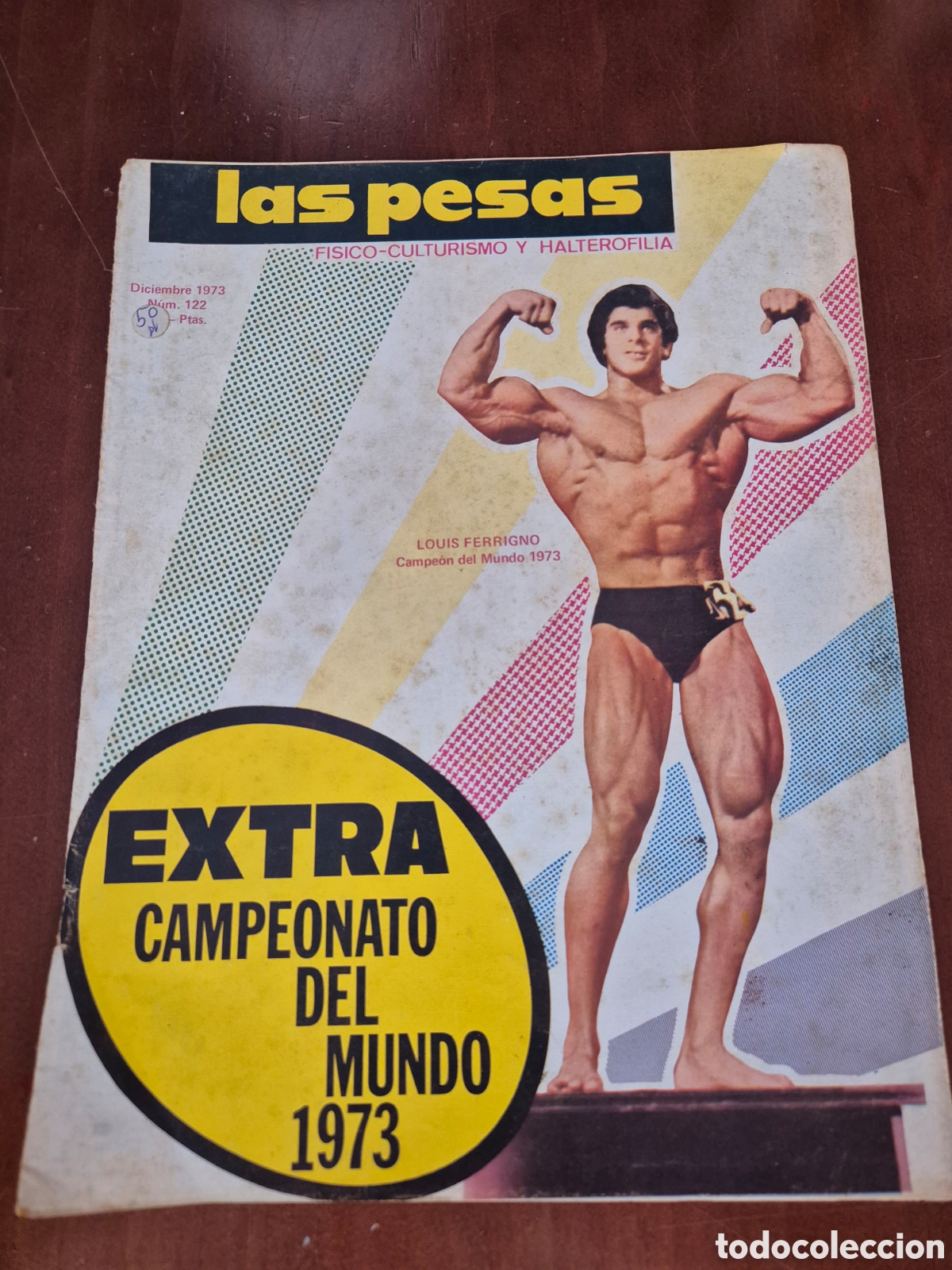Coleccionismo deportivo: Revista Las Pesas 122 1973