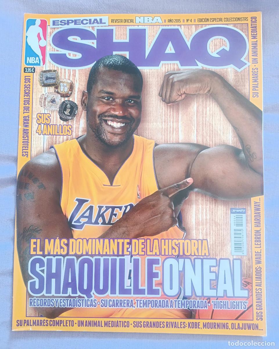 Coleccionismo deportivo: Revista oficial NBA No4 2015 - Especial SHAQ