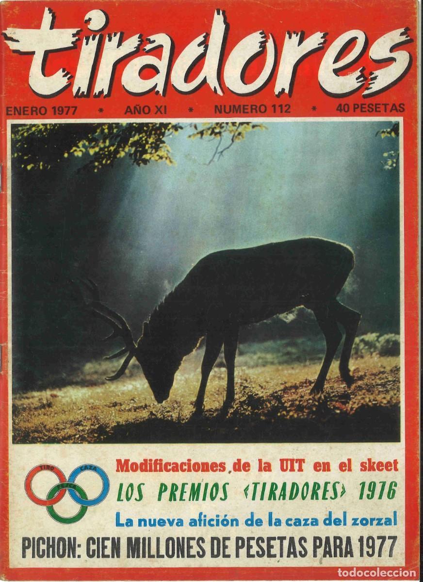 Coleccionismo deportivo: Revista Tiradores n&ordm;112. Enero 1977