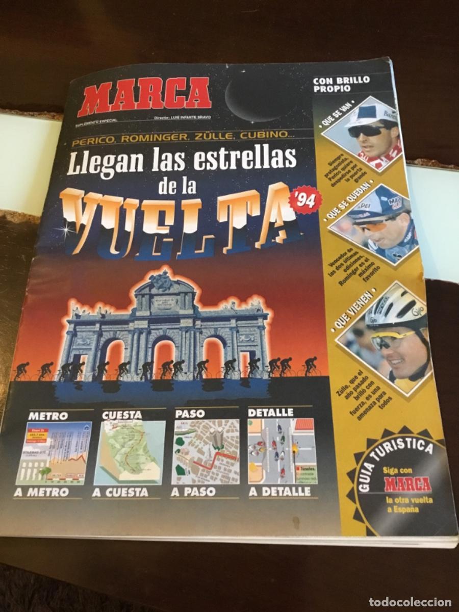 Coleccionismo deportivo: Especial Vuelta ciclista Espa&ntilde;a 1994 ,Marca ,suplemento