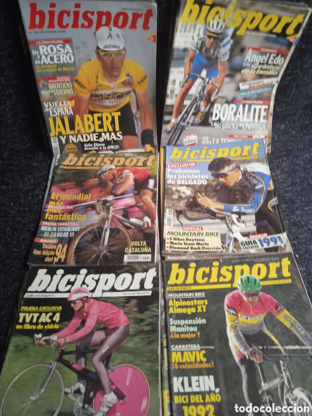 Coleccionismo deportivo: BICISPORT - LOTE DE 20 EJEMPLARES - CICLISMO A&Ntilde;OS 90 - CICLISMO BICICLETA