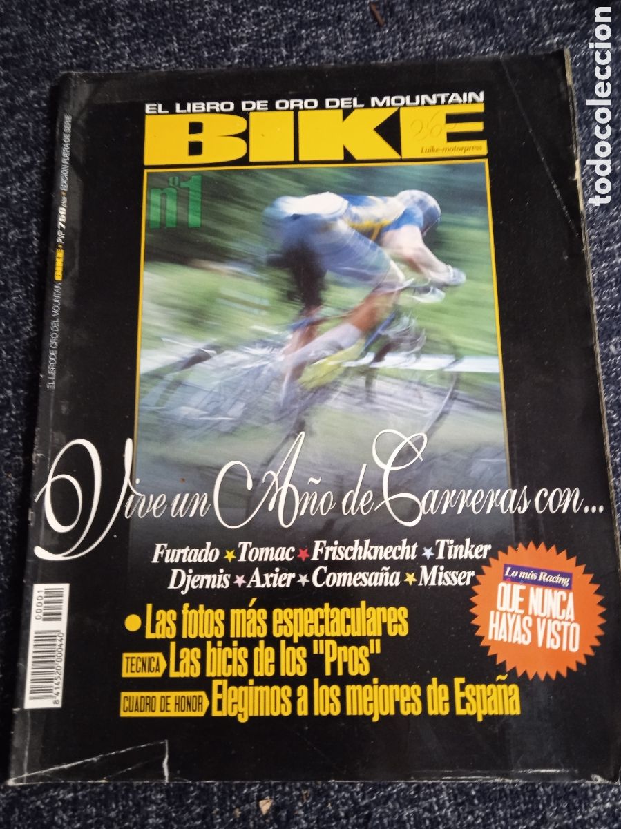 Sports collectibles: libro oro mountain bike n&ordm; 1 diciembre 1993