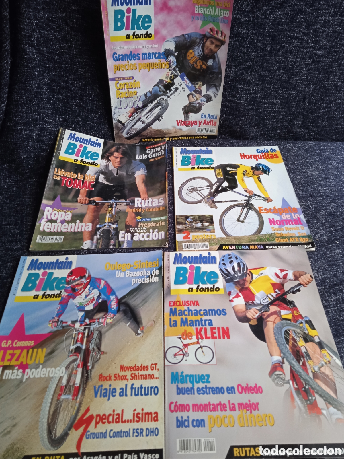 Sports collectibles: MOUNTAIN BIKE A FONDO - LOTE DE 5 EJEMPLARES - CICLISMO