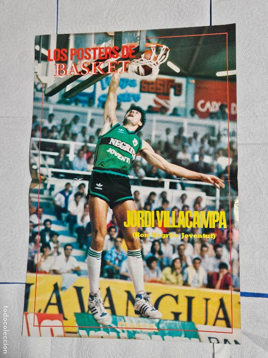 Coleccionismo deportivo: REVISTA NUEVO BASKET N&ordm; 150 1986 POSTER jordi villacampa