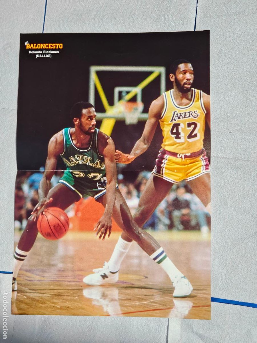 Coleccionismo deportivo: REVISTA MI BALONCESTO 2 ANTONIO DIAZ - POSTER ROLANDO BLACKMAN