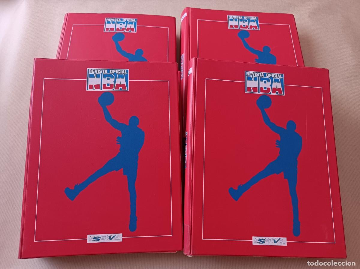 Coleccionismo deportivo: 4 CARPESANOS REVISTA OFICIAL NBA 48 REVISTAS EN TOTAL