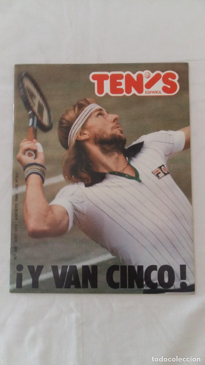 Coleccionismo deportivo: Revista Tenis Espa&ntilde;ol, N&deg;296, A&Ntilde;O XXV, Agosto 1980