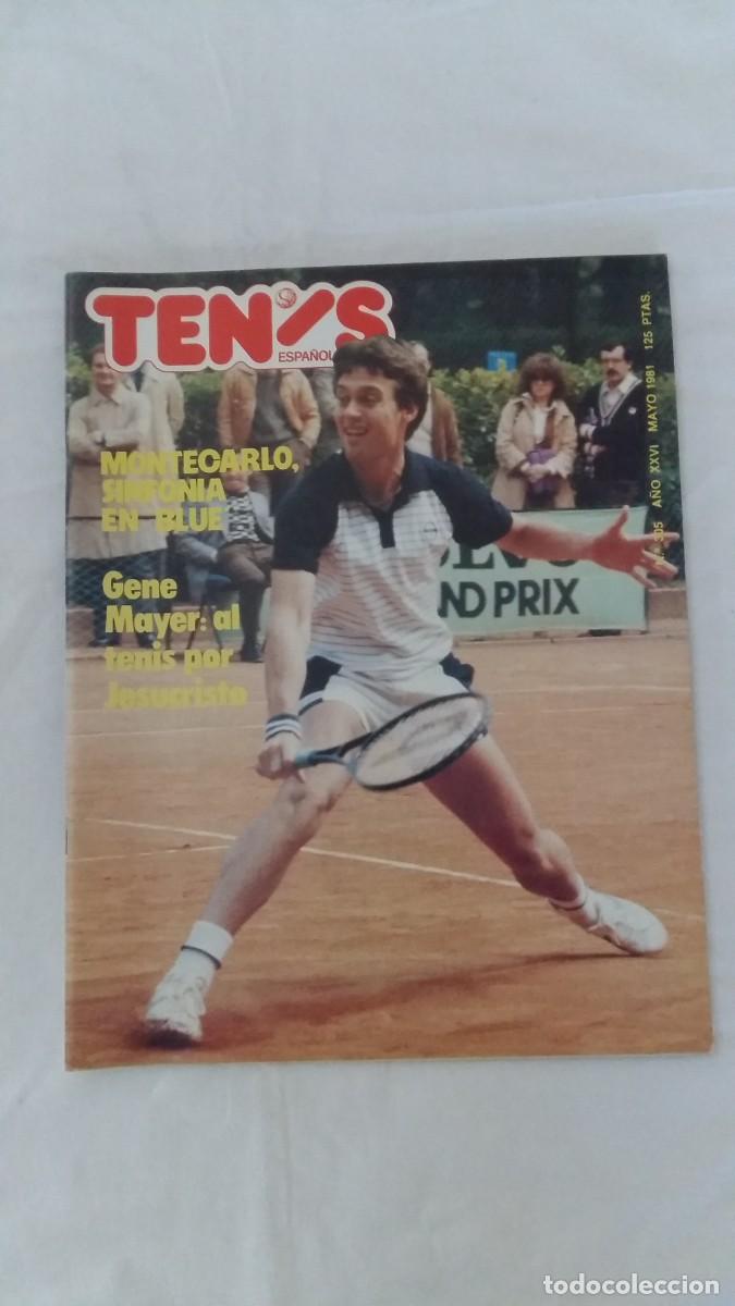 Sammelleidenschaft Sport: Revista Tenis Espa&ntilde;ol, N&deg;305, A&Ntilde;O XXVI, Mayo 1981