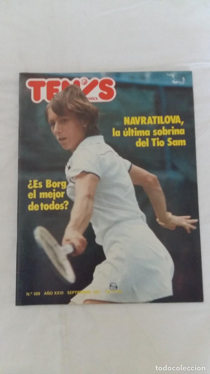 Sammelleidenschaft Sport: Revista Tenis Espa&ntilde;ol, N&deg;309, A&Ntilde;O XXVI, Septiembre 1981
