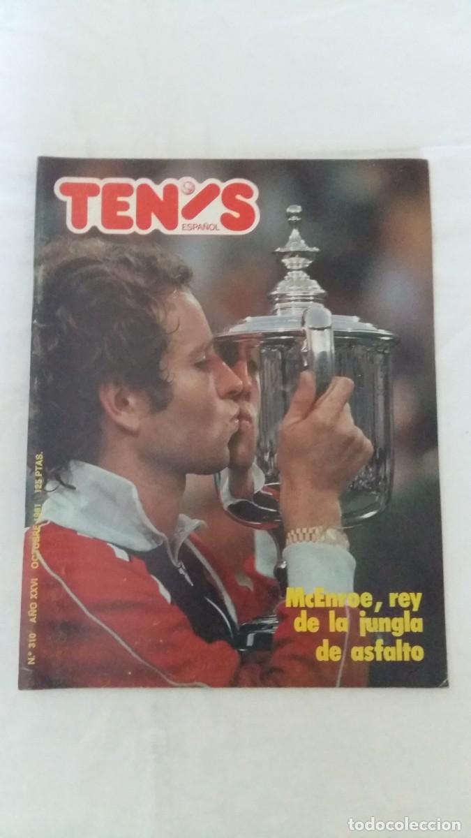 Coleccionismo deportivo: Revista Tenis Espa&ntilde;ol, N&deg;310, A&Ntilde;O XXV, Octubre 1981