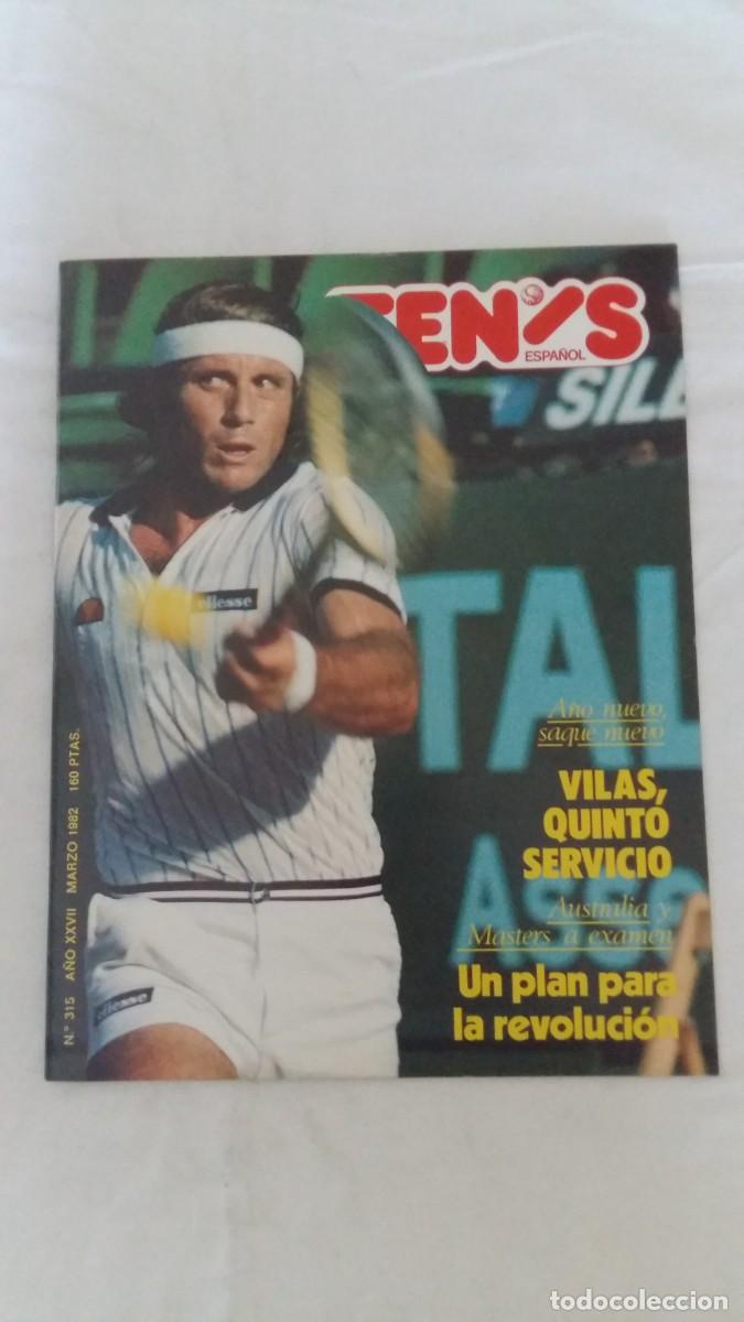 Collectionnisme sportif: Revista Tenis Espa&ntilde;ol, N&deg;315, A&Ntilde;O XXVII, Marzo 1982