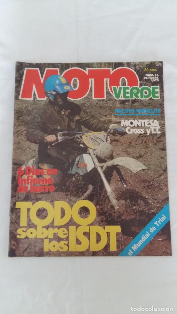 Coleccionismo deportivo: Revista Moto Verde, N&deg;15, Octubre 1979