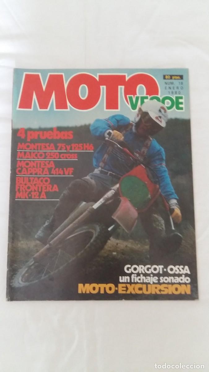 Coleccionismo deportivo: Revista Moto Verde, N&deg;18, Enero 1980