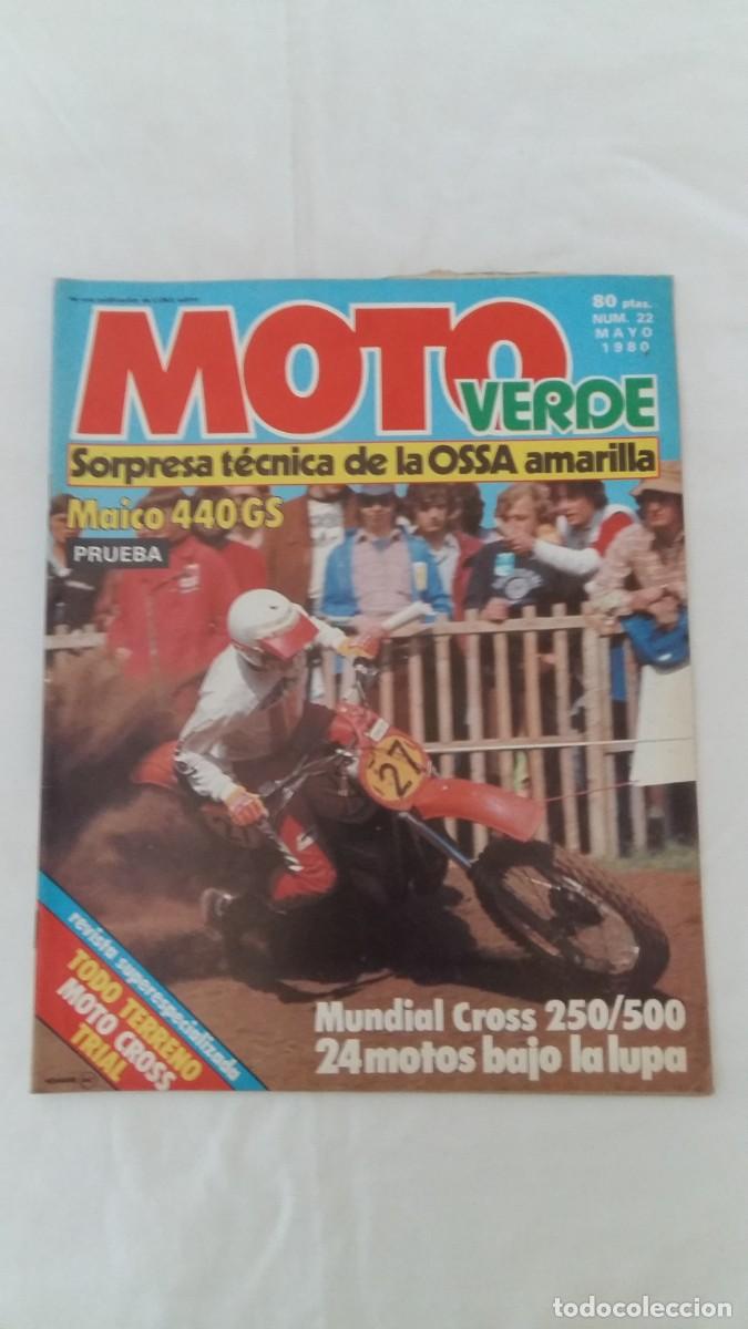 Coleccionismo deportivo: Revista Moto Verde, N&deg;22, Mayo 1980