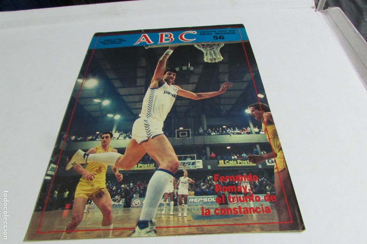 Collectionnisme sportif: REVISTA ABC HISTORIA VIVA DEL REAL MADRID N&ordm; 56 FERNANDO ROMAY EL TRIUNFO DE LA CONSTANCIA