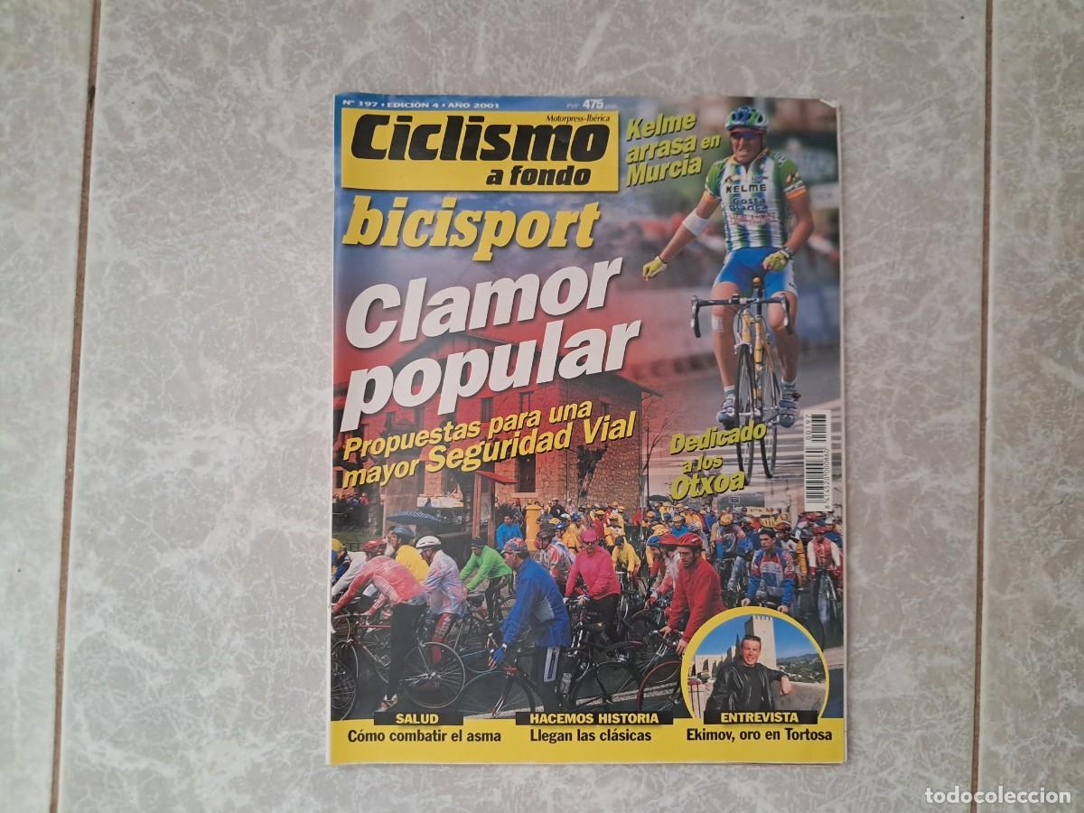 Sammelleidenschaft Sport: revista de ciclismo, ciclismo a fondo n&ordm; 197, a&ntilde;o 2001.