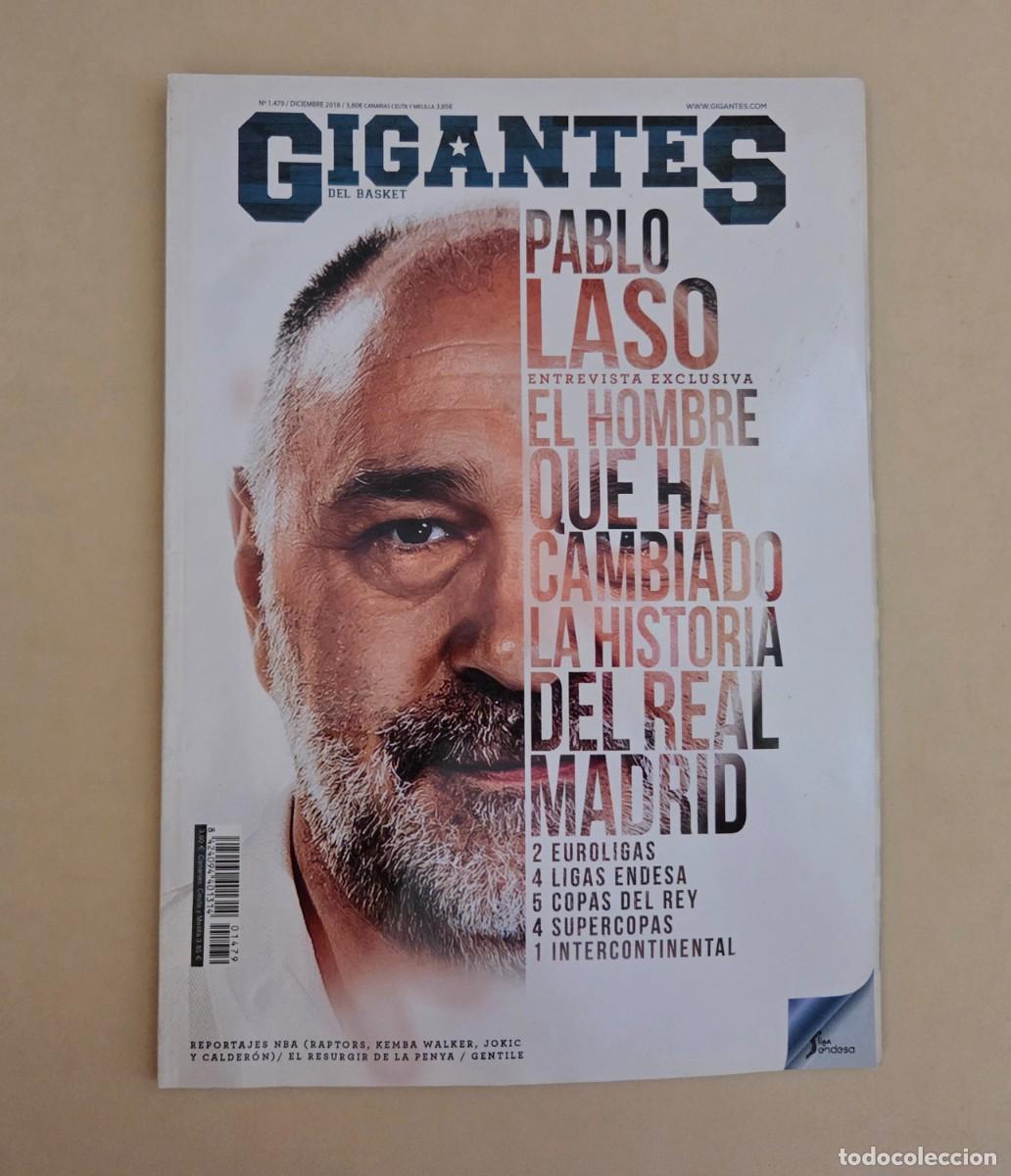 Coleccionismo deportivo: REVISTA GIGANTES DEL BASKET. N&deg; 1479. (2018).