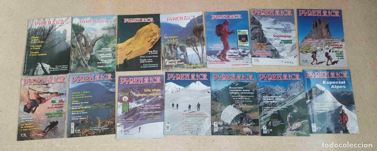 Sports collectibles: Lote 14 revistas Pyrenaica. Federaci&oacute;n Vasca de Monta&ntilde;a