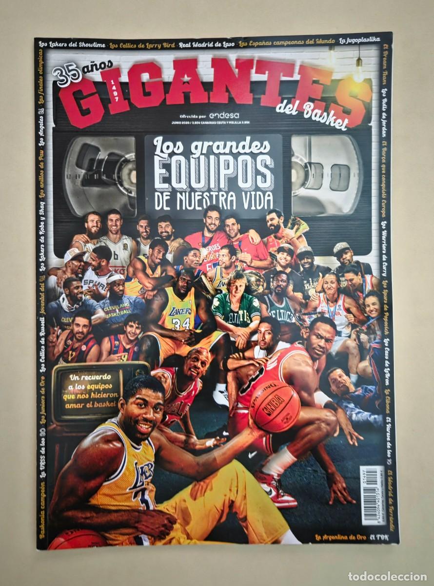 Coleccionismo deportivo: REVISTA GIGANTES DEL BASKET. N&deg; 1497. GRANDES EQUIPOS. 35 ANIVERSARIO (2020).