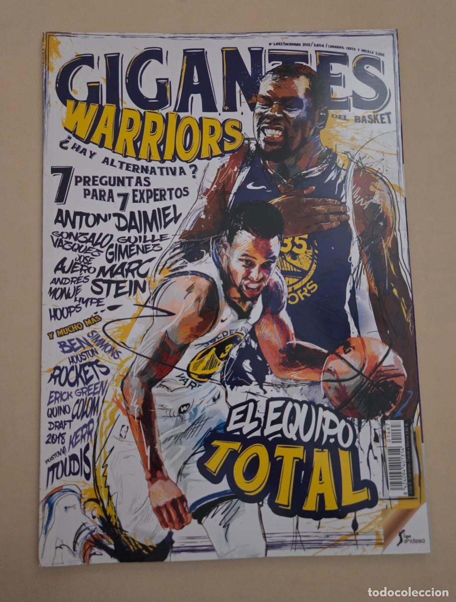 Coleccionismo deportivo: REVISTA GIGANTES DEL BASKET. N&deg; 1467 WARRIORS EL EQUIPO TOTAL (2017).