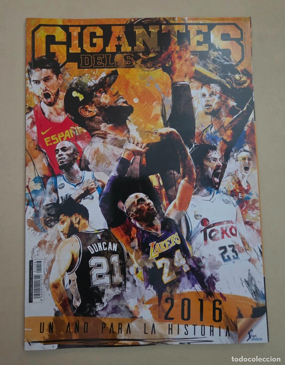 Sports collectibles: REVISTA GIGANTES DEL BASKET. N&deg; 1456. 2016 UN A&Ntilde;O PARA LA HISTORIA (2017).