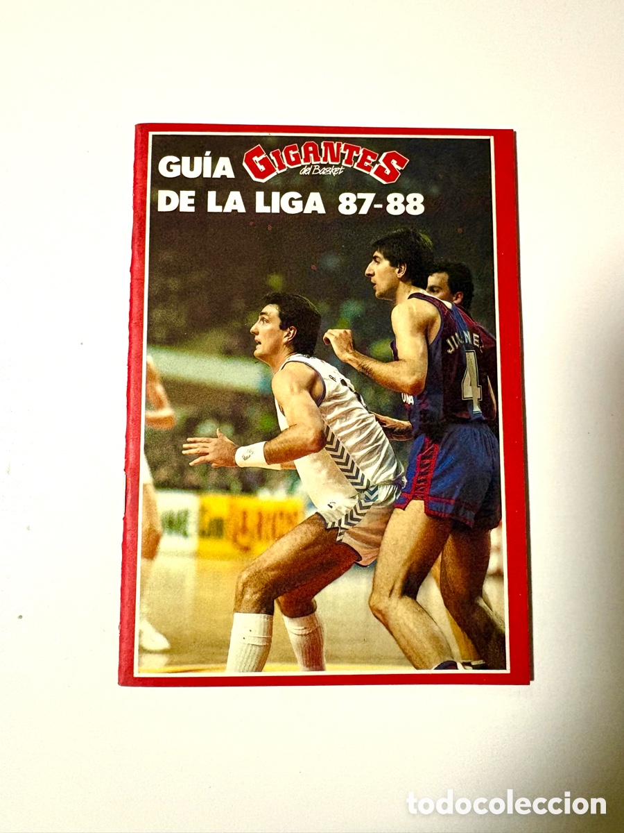 Coleccionismo deportivo: T&iacute;tulo: Gigantes del Basket - Gu&iacute;a de la Liga 87-88 (Ejemplar Excelente).