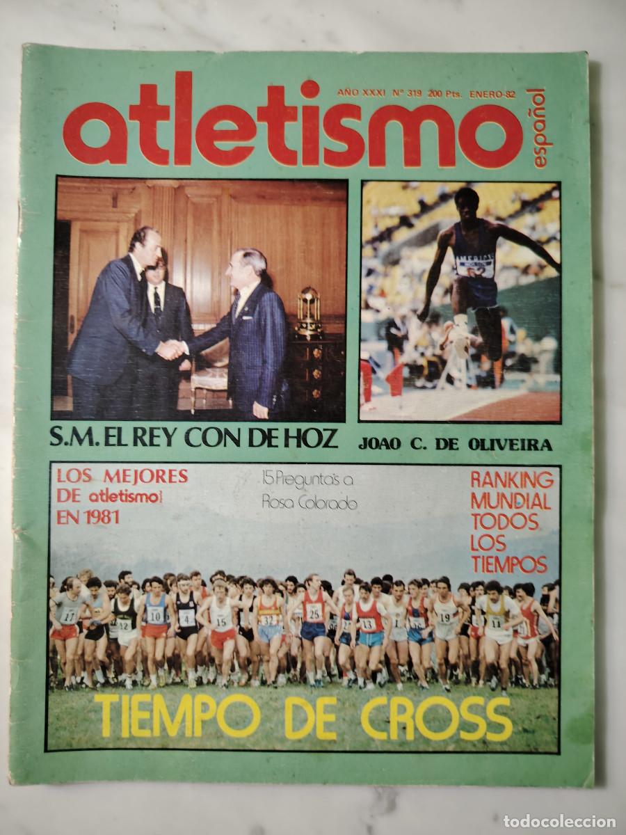 Coleccionismo deportivo: Revista Atletismo Espa&ntilde;ol (a&ntilde;o 1982, 10 n&uacute;meros)