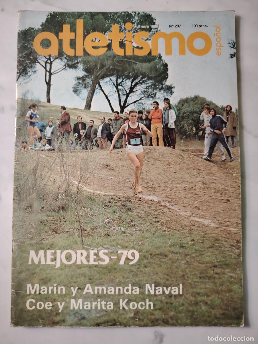 Coleccionismo deportivo: Lote de 7 n&uacute;meros revista Atletismo Espa&ntilde;ol (a&ntilde;os 80)