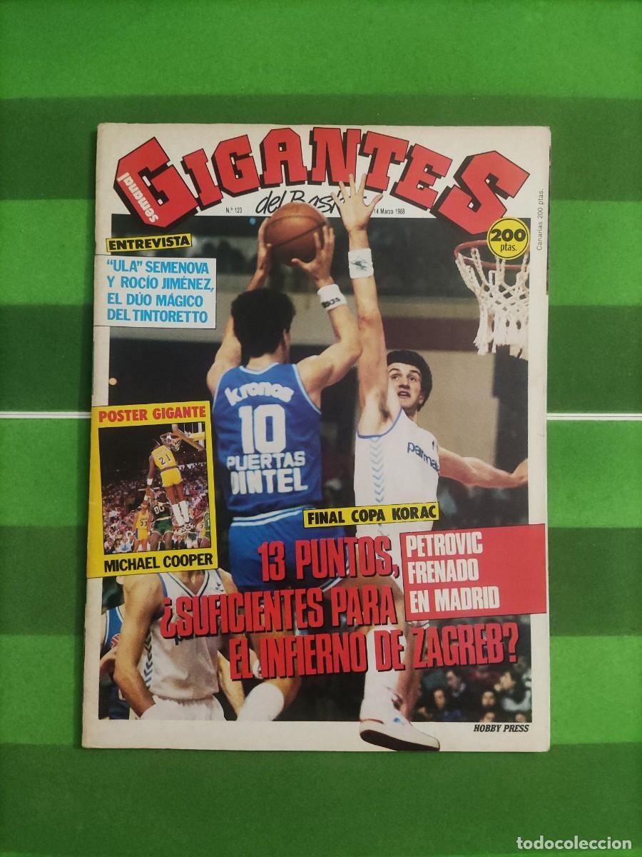 Sammelleidenschaft Sport: 123 Revista Gigantes del basket 1988 Final Copa Korac