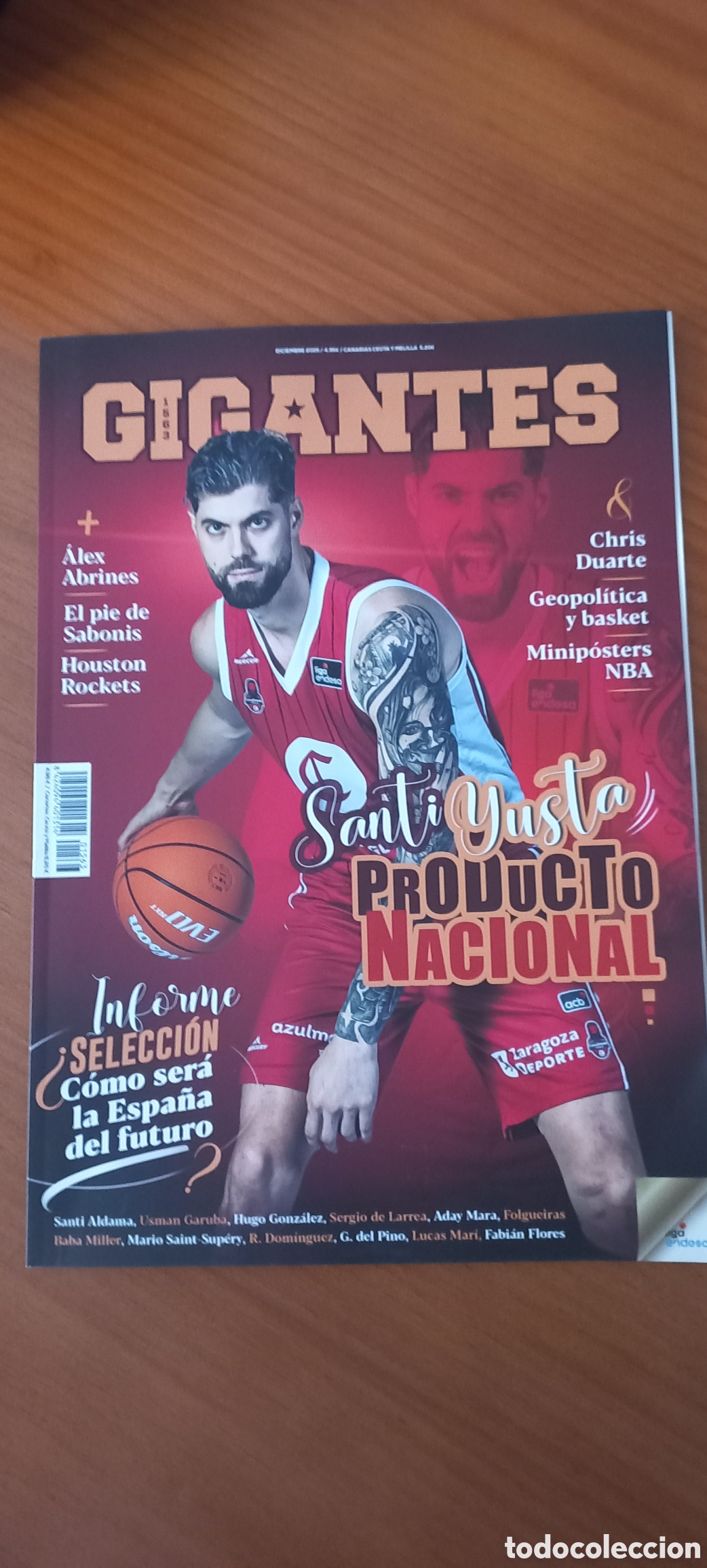 Collezionismo sportivo: Gigantes diciembre 2025 Santi Yusta