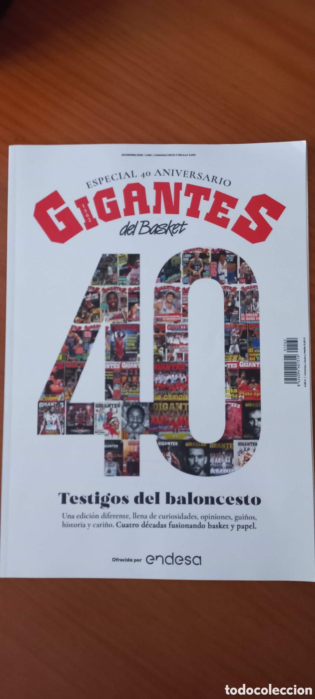 Collezionismo sportivo: Gigantes noviembre 2025 especial 40 aniversario