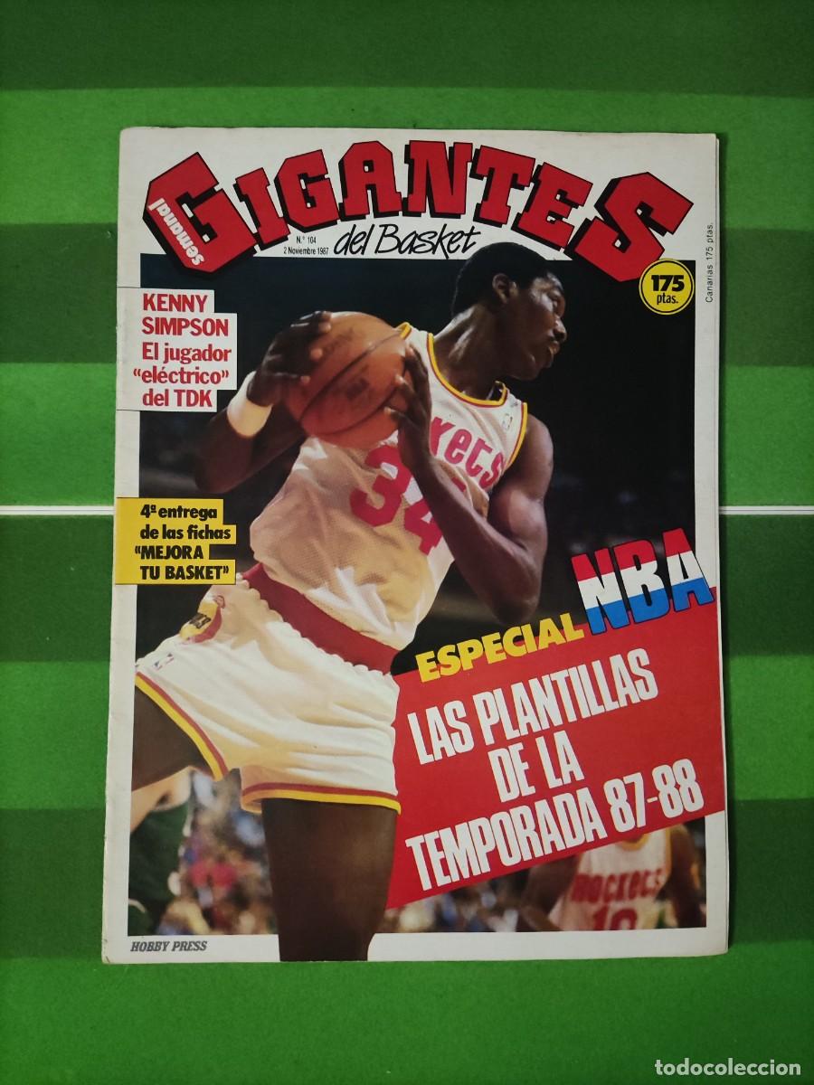 Sammelleidenschaft Sport: 104 Gigantes del basket 1987 Especial NBA / Kenny Simpson
