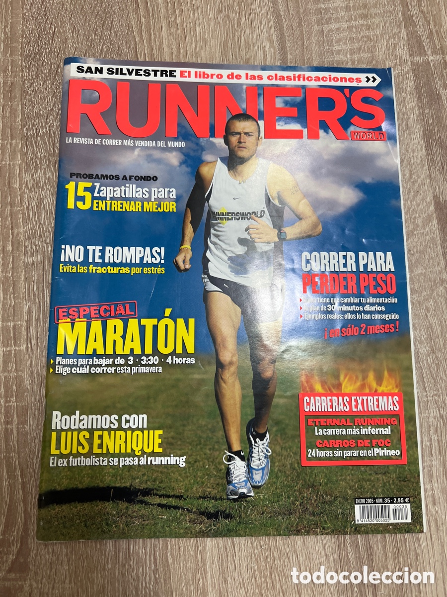 Sports collectibles: REVISTA RUNNERS N&ordm; 35 ENERO 2025 LUIS ENRIQUE