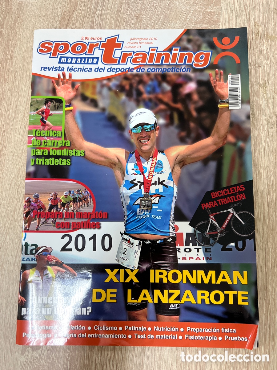 Sports collectibles: SPORT TRAINNING N&ordm; 31 JULIO7AGOSTO 2010 XIX IRON MAN LANZAROTE