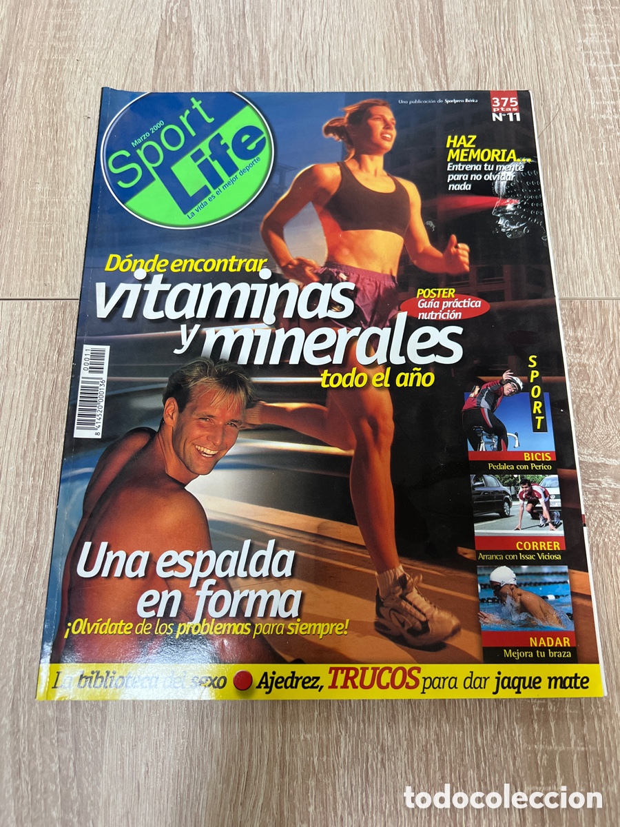 Sports collectibles: REVISTA SPORT LIFE N&ordm; 11 ESPALDA EN FORMA