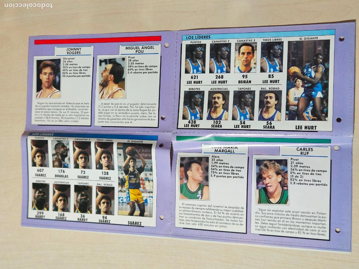 Coleccionismo deportivo: Fichas &rdquo;As&iacute; fue la Liga 89-90&rdquo; Gigantes del Basket LEER ANUNCIO