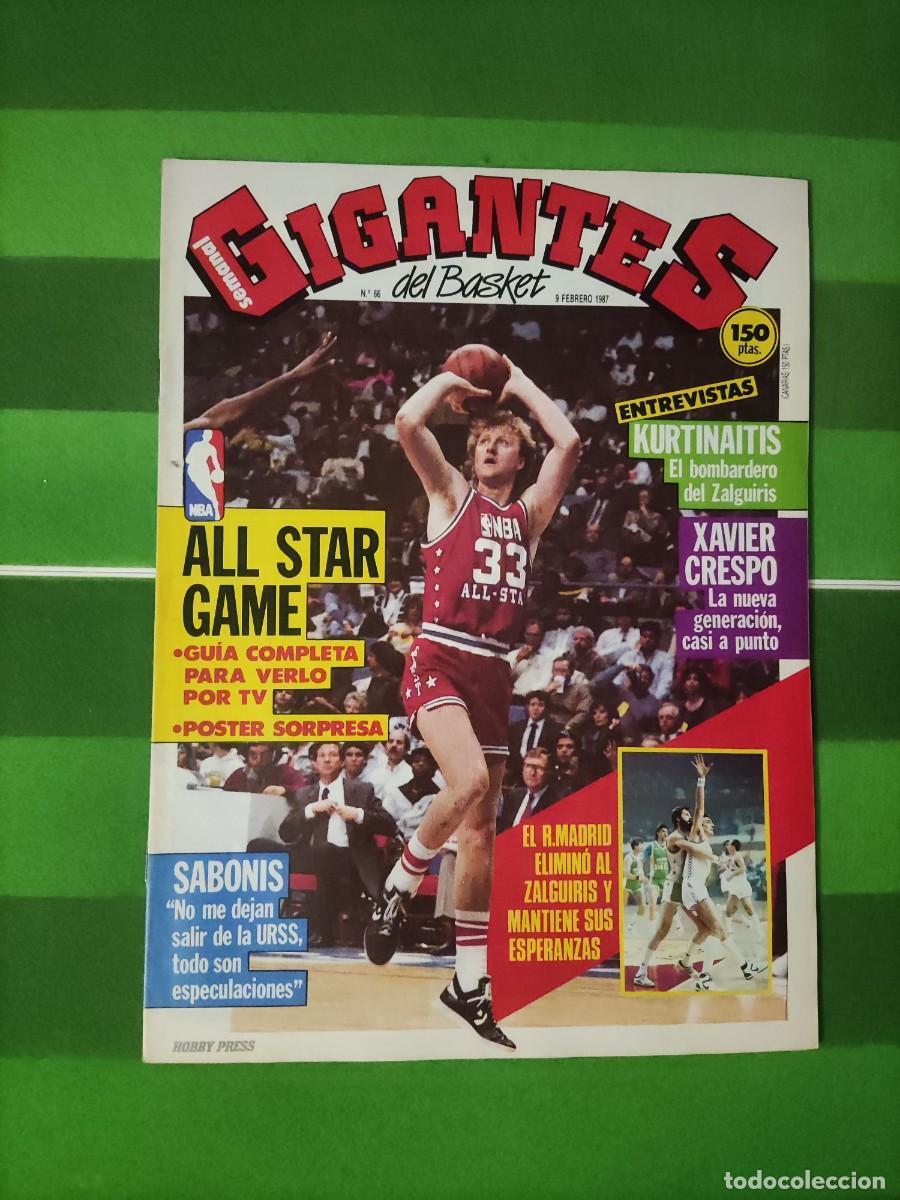 Collezionismo sportivo: 66 Gigantes del basket 1987 All Star Game / Sabonis / Kurtinaitis / Xavier Crespo