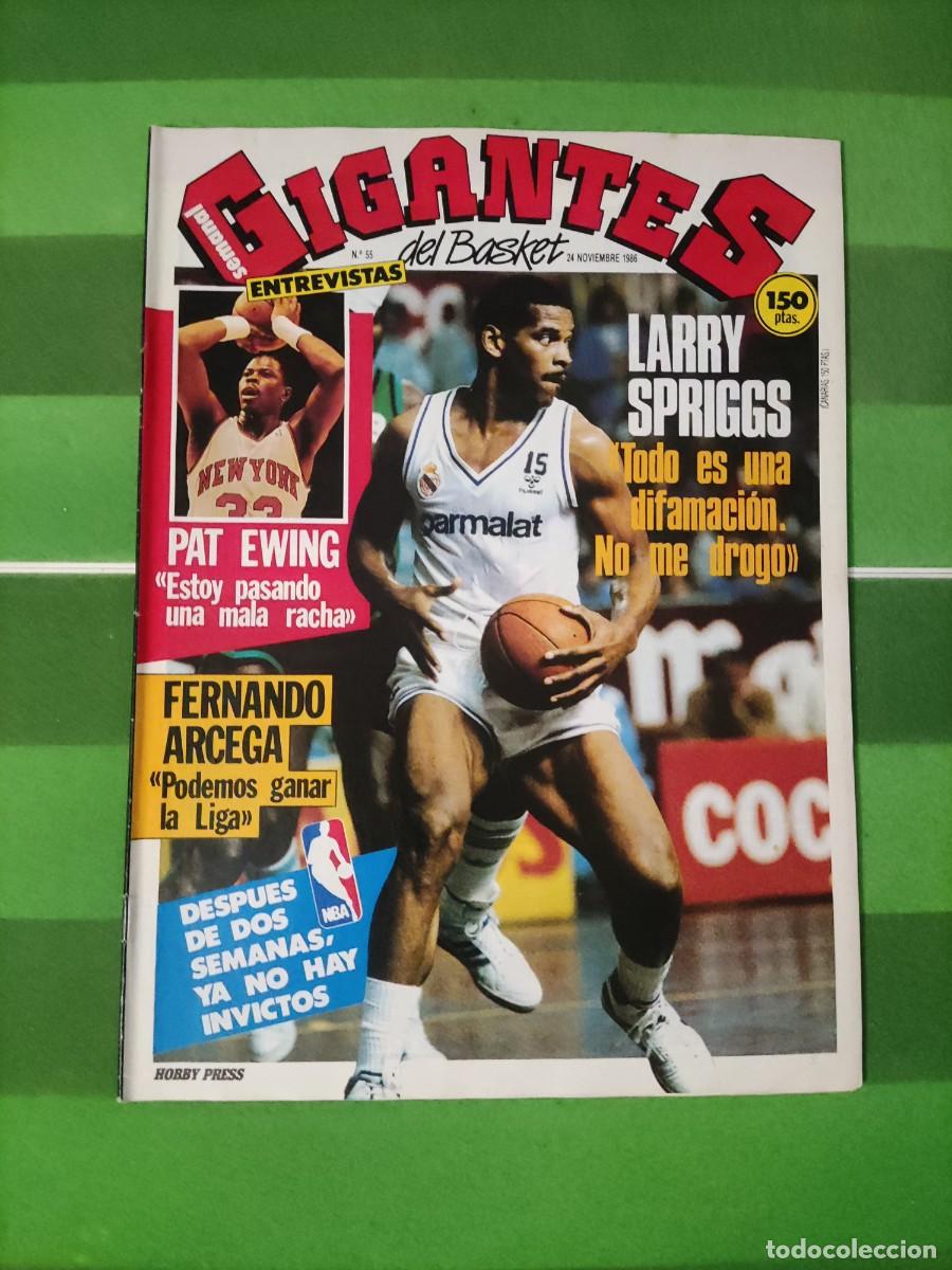 Sammelleidenschaft Sport: 55 Gigantes del basket 1986 Larry Spriggs / Pat Ewing / Fernando Arcega
