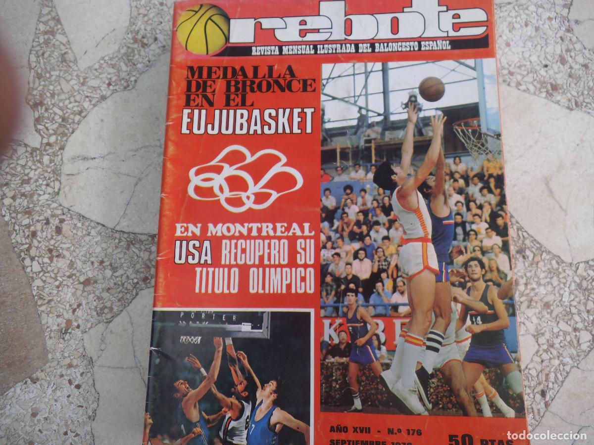 Collectionnisme sportif: rebote n&ordm; 176. 1976, poster seleccion nacional junior, frank arnold, luka stanic, fernando romay