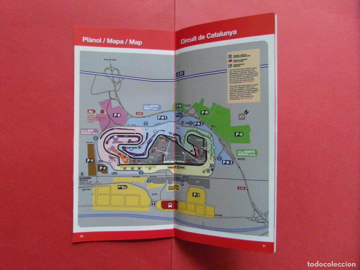 Collectionnisme sportif: REF: BCN100 - COL. BARCELONA LIBRITO FORMULA 1 CIRCUITO DE CATALU&Ntilde;A - MATARO - LEEINT