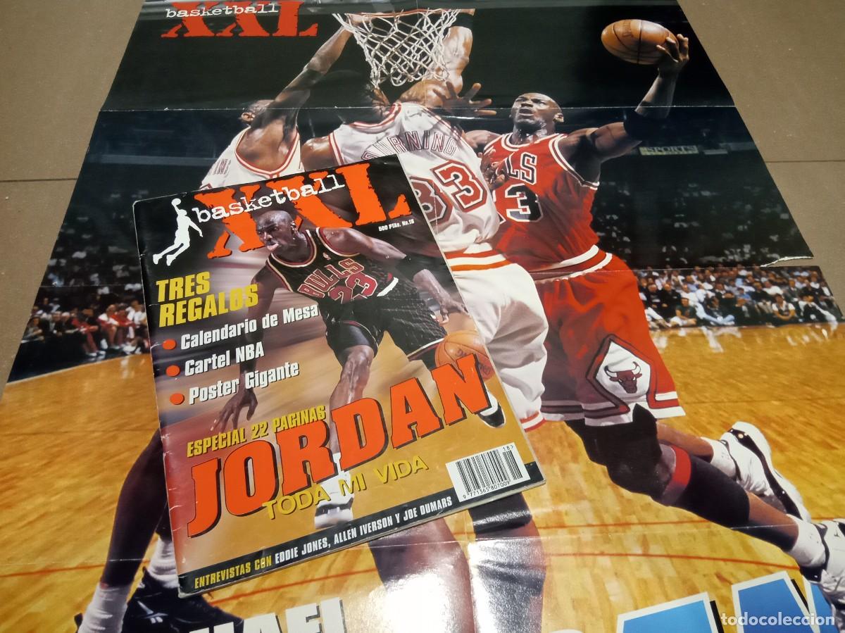 Sports collectibles: REVISTA MAGAZINE BALONCESTO NBA XXL BASKETBALL #18 ESPECIAL MICHAEL JORDAN 1996 POSTER CAMBY IVERSON