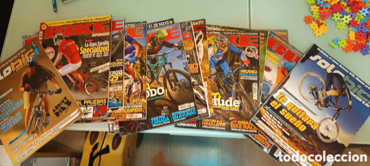 Coleccionismo deportivo: Lote 16 Revistas Ciclismo MTB (12 Bike + 2 Solo Bici + 2 Suplementos) - Vintage / A&ntilde;os 2000-2010.
